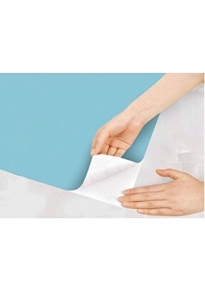 Açık Mavi Renk Yapışkanlı Manyetik Duvar Panosu Mıknatıs Tutan Pano 60X90 cm indirimleri