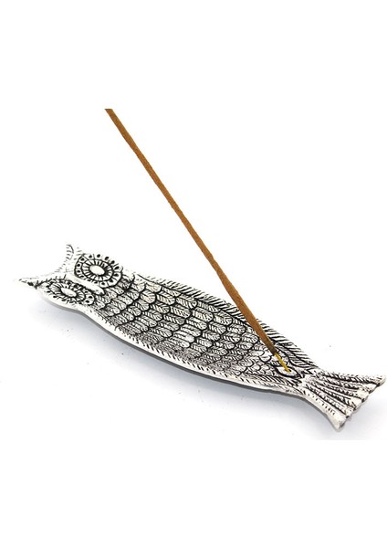 Metal Kayık Baykuş Tasarımı Tütsülük Model 1 fiyatları