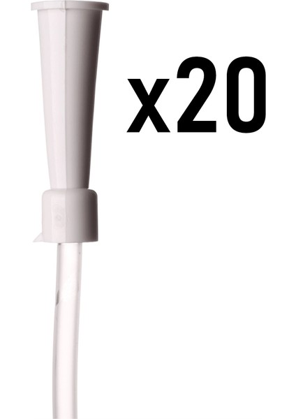 Aspırasyon Sondası No: 12 (Beyaz) - 20 Adet