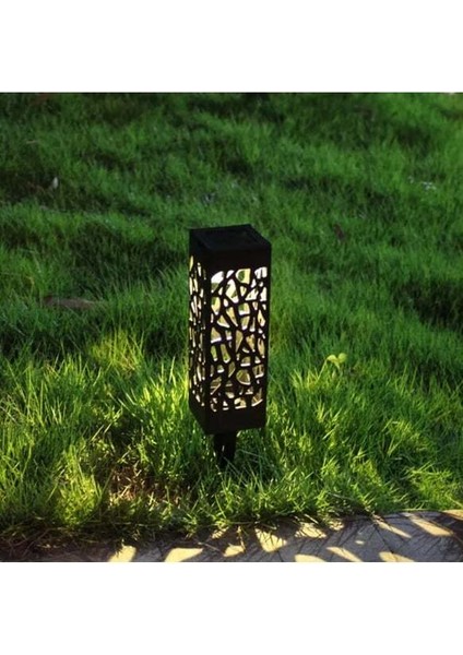 Dekoratif Solar Güneş Enerjili Bahçe Aydınlatması Yürüyüş Yolu Seti (6 Adet)