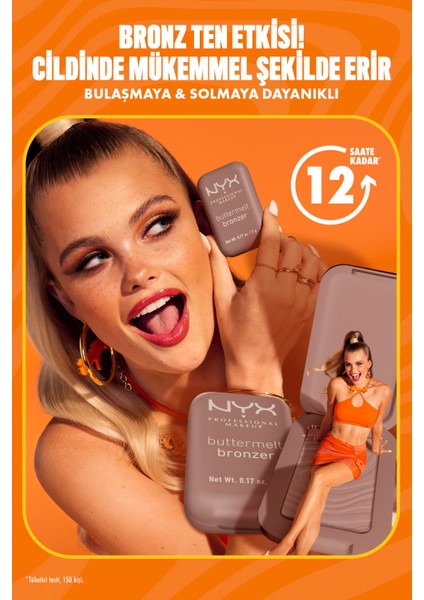 Buttermelt Bronzer Butta Off & Maybelline Lumi Matte 108 Mini Fondöten Hediyeli Set fırsatları