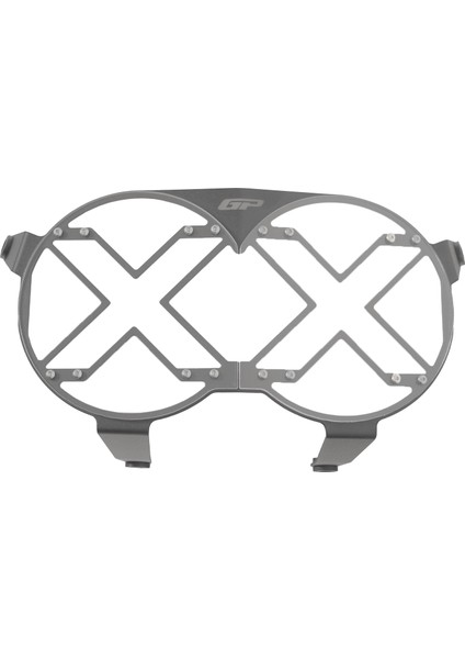 Ducati Desertx 2022-2025 Uyumlu Far Koruma Siyah