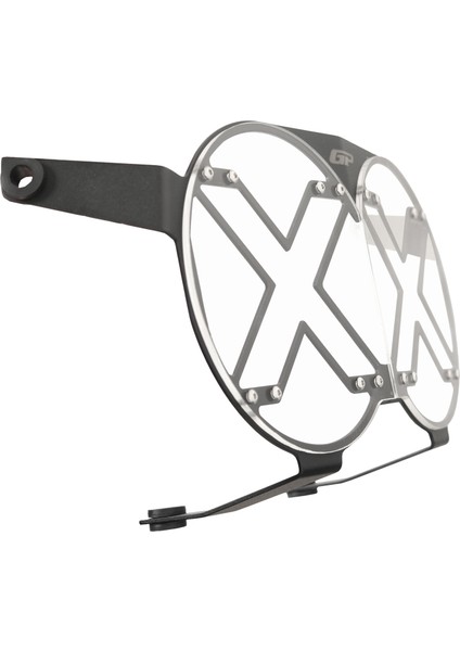 Ducati Desertx 2022-2025 Uyumlu Far Koruma Siyah modelleri