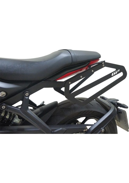 Triumph Trident 660 2021-2023 Uyumlu Heybe Çanta Demiri Siyah fırsatları