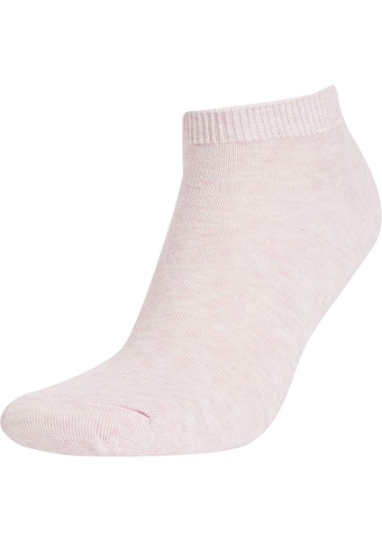 Kadın 5'li Pamuklu Patik Çorap L4613AZNS