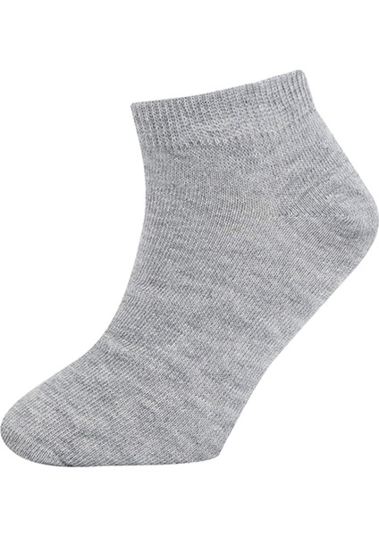 Erkek Çocuk 5'li Pamuklu Çizgili Patik Çorap