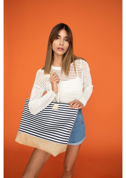 Kadın Plaj Çantası X7823AZNS