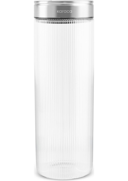 Ripple Inox Cam Saklama Kabı 1700 ml