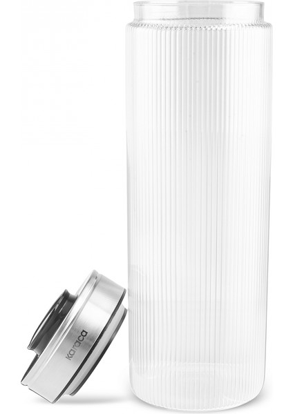 Ripple Inox Cam Saklama Kabı 1700 ml