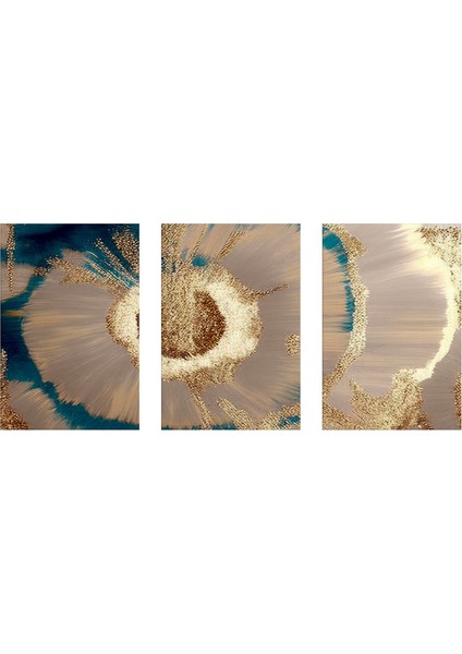 :temperli Cam Üçlü Set Tablo, Tablo, Üçlü Tablo, Uv Baskı, Cam Tablo, 3’lü Set, CUT010