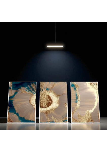 :temperli Cam Üçlü Set Tablo, Tablo, Üçlü Tablo, Uv Baskı, Cam Tablo, 3’lü Set, CUT010 modelleri