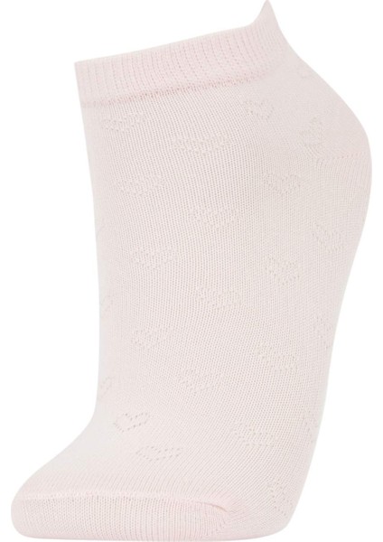 Kız Çocuk 5'li Pamuklu Patik Çorap Y1937A6NS