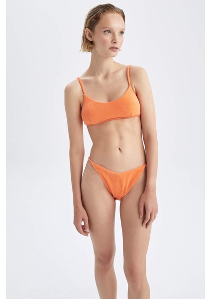 Fall in Love Regular Fit Havlu Kumaş Bikini Altı Y3559AZ22HS