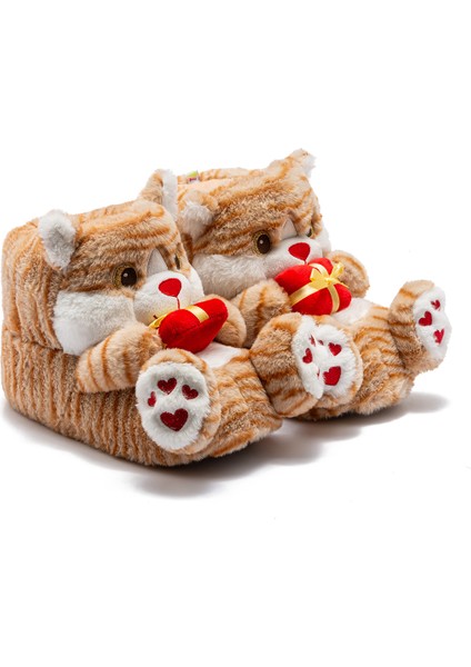 Cati Kadın Hayvanlı Panduf Açık Bej 36/41 fiyatları