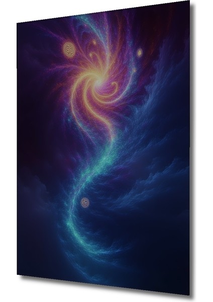 Mor Rüyalar Soyut Sanat Dekoratif Ahşap Ev/işyeri/ofis Kare Tablo fiyatları