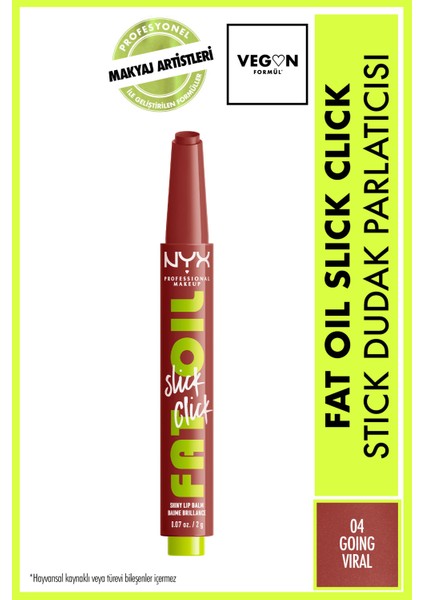 Fat Oil Slick Click Parlatıcı Dudak Balmı 04 Going Viral + Mini Maybelline Tattoo Liner Gel Pencil Hediyeli Set fiyatları