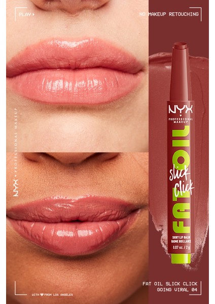 Fat Oil Slick Click Parlatıcı Dudak Balmı 04 Going Viral + Mini Maybelline Tattoo Liner Gel Pencil Hediyeli Set fırsatları