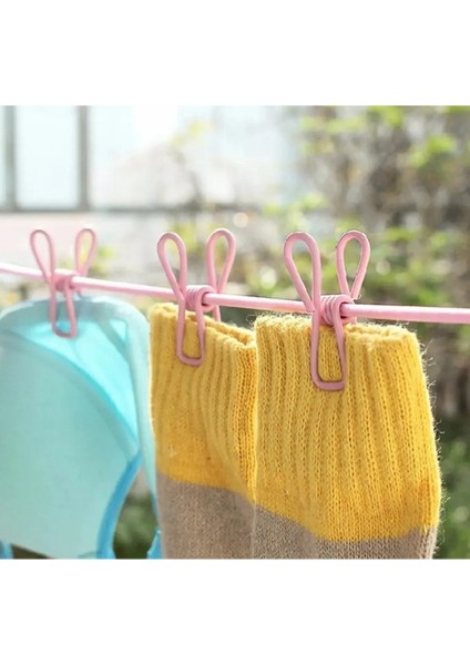 Taşınabilir Pratik Mandallı Çamaşır Ipi