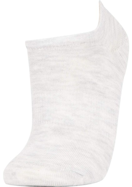 Kadın 3'lü Pamuklu Sneaker Çorap Z7568AZNS