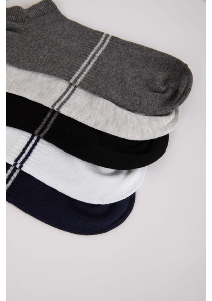 Erkek 5'li Pamuklu Patik Çorap Z7300AZNS