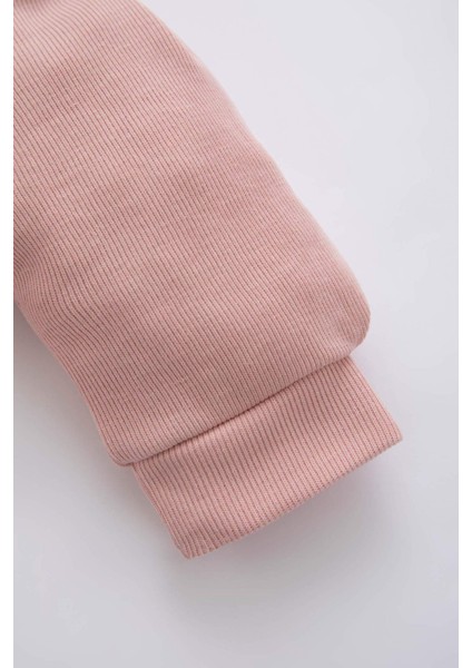 Kız Bebek Büyük Yaka Selanik Kumaş Hırka Z4651A223SP