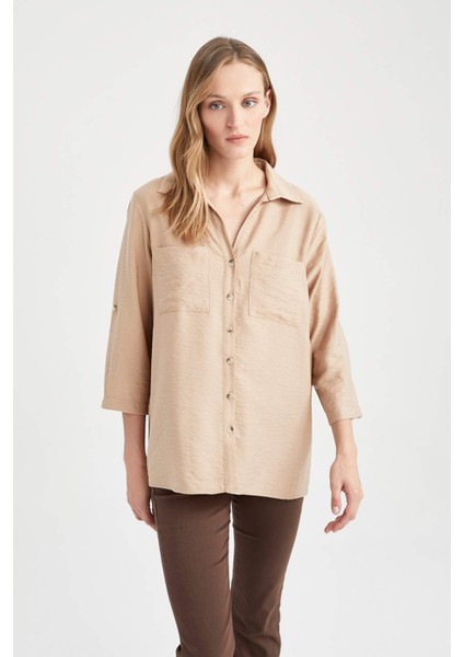 Regular Fit Uzun Kollu Gömlek M9407AZ23SP