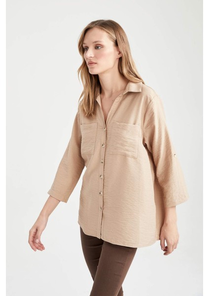 Regular Fit Uzun Kollu Gömlek M9407AZ23SP