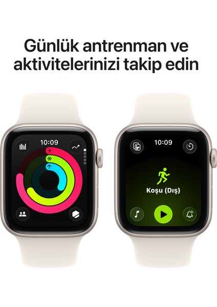 Watch Se 3 Gps, 44 mm Yıldız ışığı Alüminyum kasa ve Yıldız ışığı Spor kordon - s/m