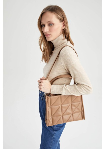 Kadın Suni Deri El Çantası Z8097AZNS