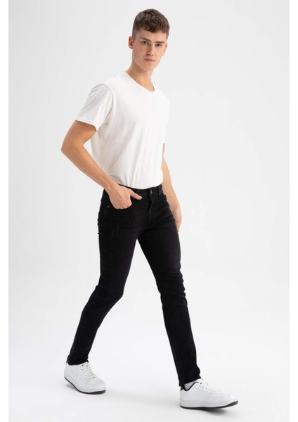 Carlo Skinny Fit Ekstra Dar Kalıp Normal Bel Ekstra Dar Paça Jean Pantolon S2285AZ23SP