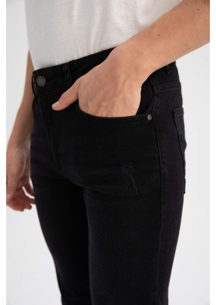 Carlo Skinny Fit Ekstra Dar Kalıp Normal Bel Ekstra Dar Paça Jean Pantolon S2285AZ23SP