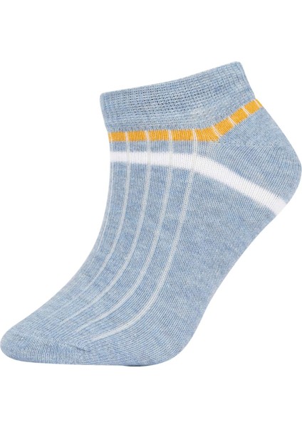 Erkek Çocuk 5'li Pamuklu Patik Çorap