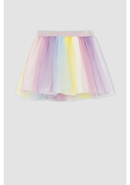 Kız Çocuk Renkli Tütü Etek Z5440A623SM