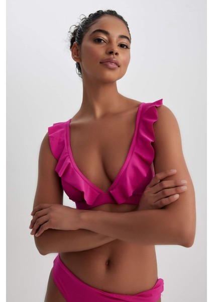 Fall in Love Regular Fit Bikini Üstü Z4283AZ23SM
