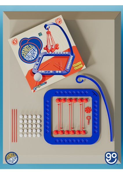 Dangle Rumble Strateji Oyuncağı Eğitici Aile Kutu Oyunu