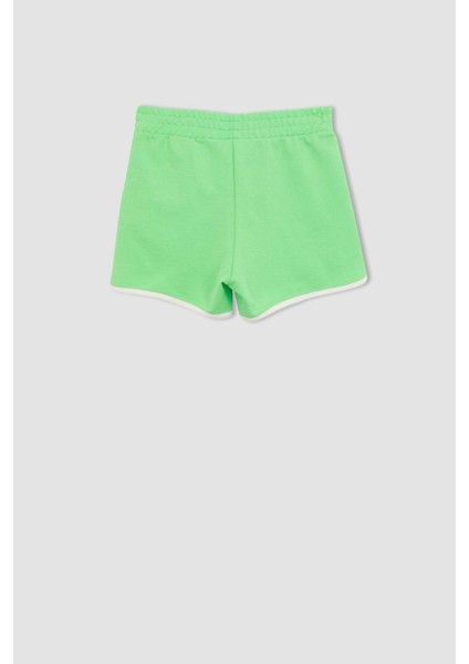 Kız Çocuk Beli Bağcıklı Şort L6125A623HS