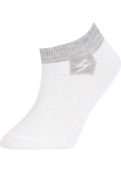 Erkek Çocuk 5'li Pamuklu Patik Çorap Z9985A6NS