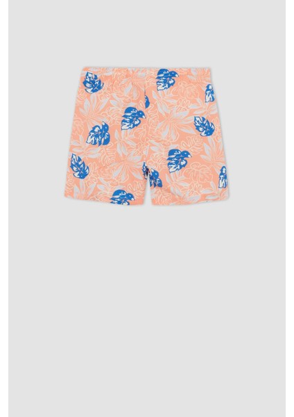 Erkek Çocuk Desenli Deniz Şortu Z9432A623HS