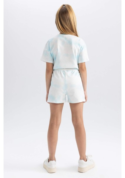 Kız Çocuk Batik Desenli Şort A2463A823HS