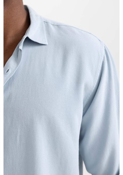 Regular Fit Uzun Kollu Gömlek A0876AX23SM