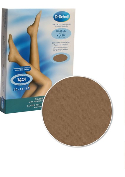 2401 Scholl 140 Den. Külotlu Çorabı - Medio - 3