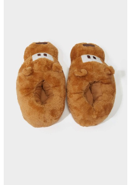 Erkek Çocuk Köpek Temalı Düz Taban Panduf F1915A825WN