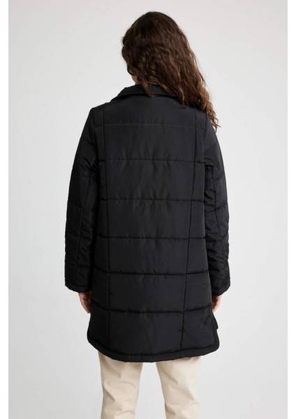 Su İtici Regular Kalıp Rüzgar Geçirmez Mont Parka A3769AX23SP