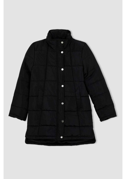 Su İtici Regular Kalıp Rüzgar Geçirmez Mont Parka A3769AX23SP