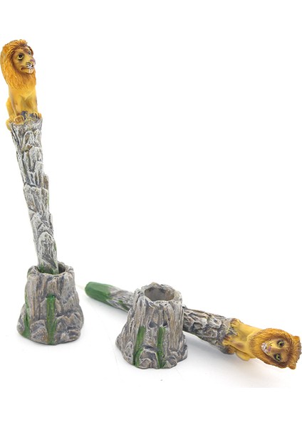 Polyester Aslan Figürlü Tükenmez Kalem modelleri