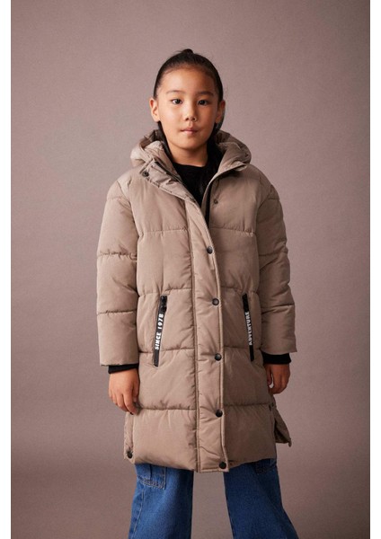 Kız Çocuk Su İtici Pelüş Astar Uzun Mont Kaban A0902A823AU