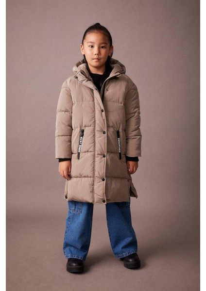 Kız Çocuk Su İtici Pelüş Astar Uzun Mont Kaban A0902A823AU