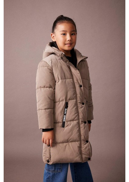 Kız Çocuk Su İtici Pelüş Astar Uzun Mont Kaban A0902A823AU