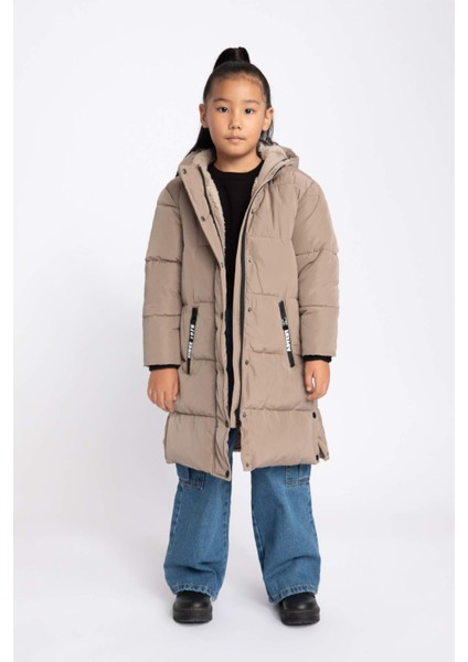 Kız Çocuk Su İtici Pelüş Astar Uzun Mont Kaban A0902A823AU