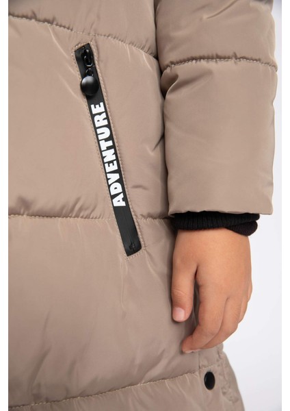 Kız Çocuk Su İtici Pelüş Astar Uzun Mont Kaban A0902A823AU